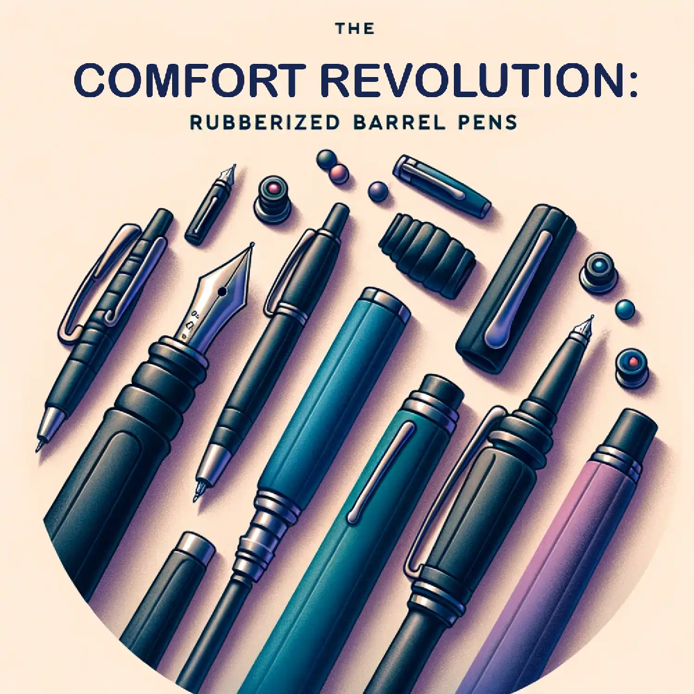 Rubberized Custom Pens